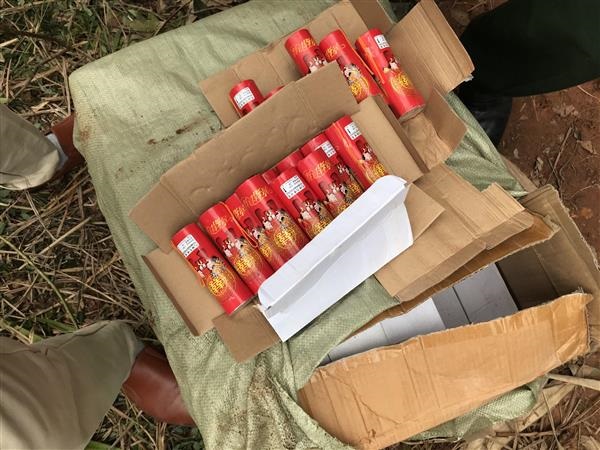 Hải Quan Quảng Ninh: Phối hợp bắt giữ 9.000 quả pháo phát sáng và 480 chiếc bình siêu tốc