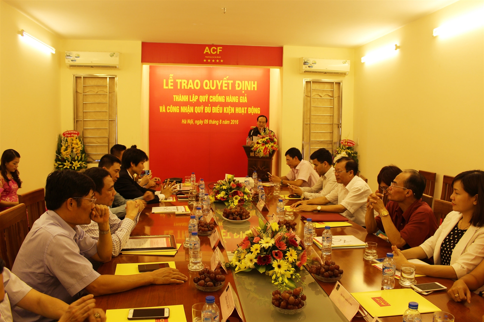 Lễ trao Quyết định thành lập Quỹ Chống hàng giả và công nhận Quỹ đủ điều kiện hoạt động