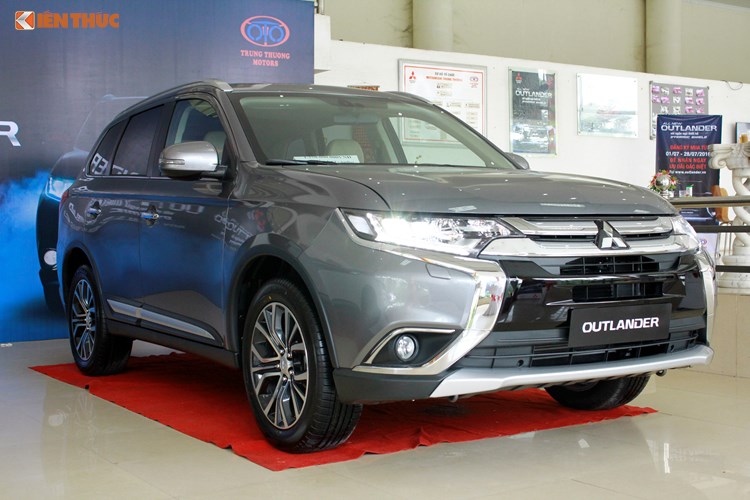 Thu hồi ô tô Mitsubishi Outlander để khắc phục lỗi phanh