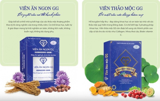 Cảnh báo viên ăn ngon và thảo mộc GG quảng cáo sai sự thật