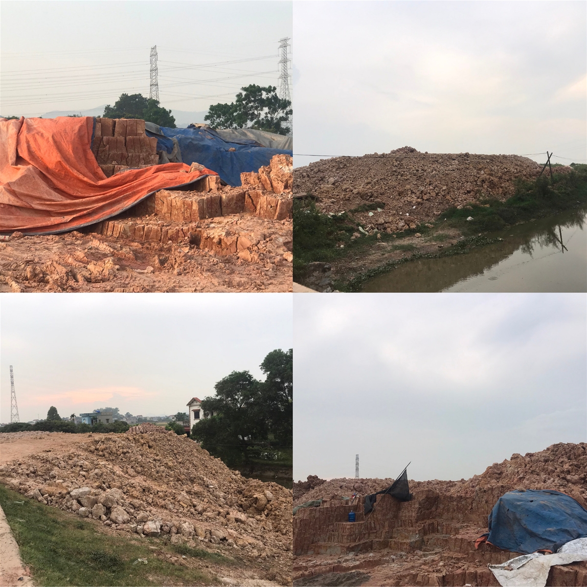 Bắc Giang: Ngang nhiên khai thác tài nguyên khoáng sản trái phép