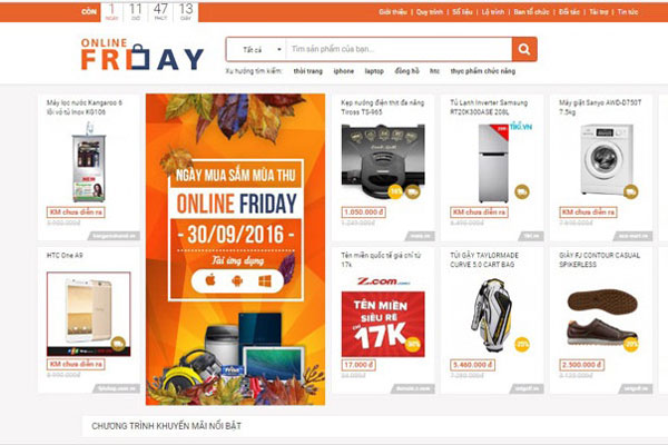 Tẩy chay hành vi kinh doanh “chụp giật” trong ngày Online Friday Tẩy chay hành vi kinh doanh “chụp giật” trong ngày Online Friday