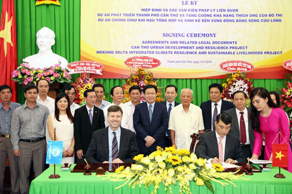 560 triệu USD hỗ trợ ĐBSCL thích ứng biến đổi khí hậu 560 triệu USD hỗ trợ ĐBSCL thích ứng biến đổi khí hậu