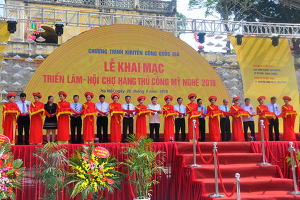 Tổ chức Triển lãm Hội chợ hàng thủ công mỹ nghệ 2016