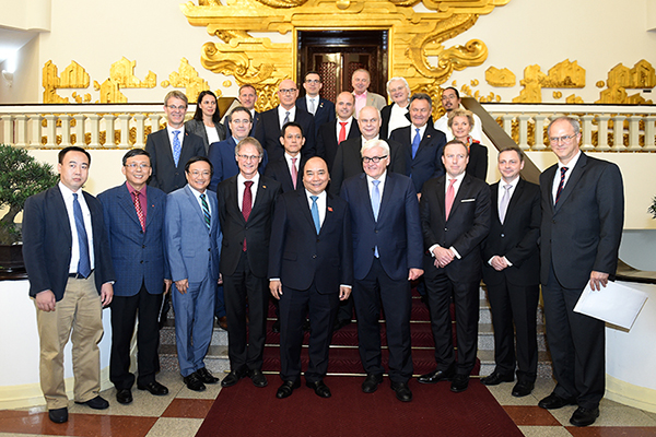 Thủ tướng Nguyễn Xuân Phúc tiếp Bộ trưởng Ngoại giao Đức