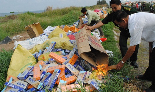 Chống buôn lậu thuốc lá: Kiên quyết làm đến cùng