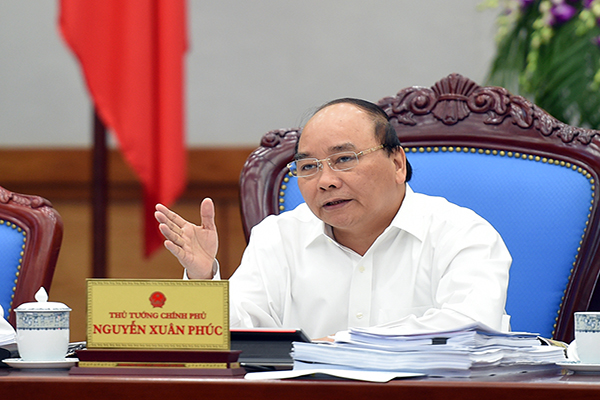 Thủ tướng đặt mục tiêu tăng trưởng GDP năm 2016.