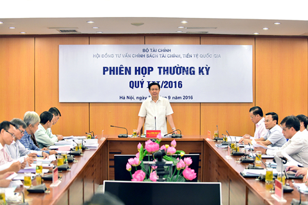 Hội đồng Tư vấn chính sách tài chính, tiền tệ quốc gia.