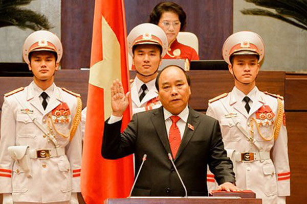 Lễ tuyên thệ nhậm chức của Thủ tướng Nguyễn Xuân Phúc
