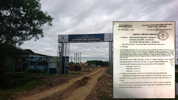 Phó Chủ tịch UBND TP Tân An bị giả chữ ký trong “Chứng chỉ quy hoạch” 